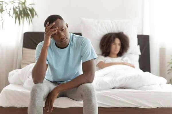 Man upset about ED symptoms Suffolk
