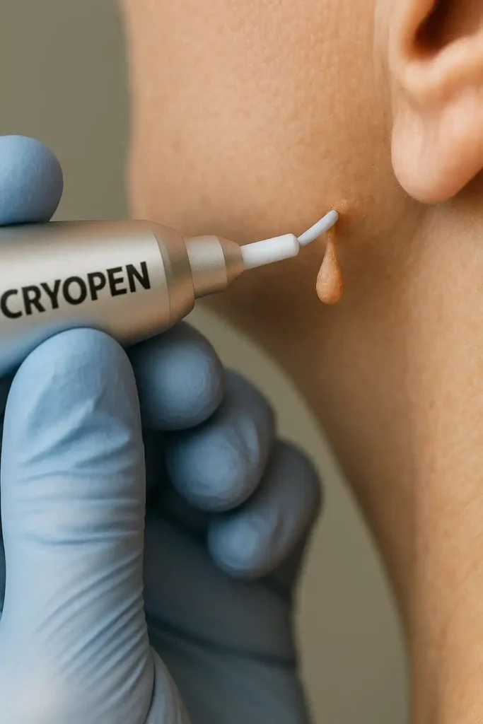 Cryopen for skin tags removal Suffolk speak to our team today!