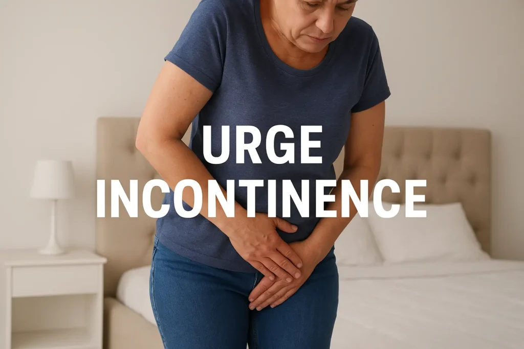 how to manage urge incontinence Suffolk symptoms
