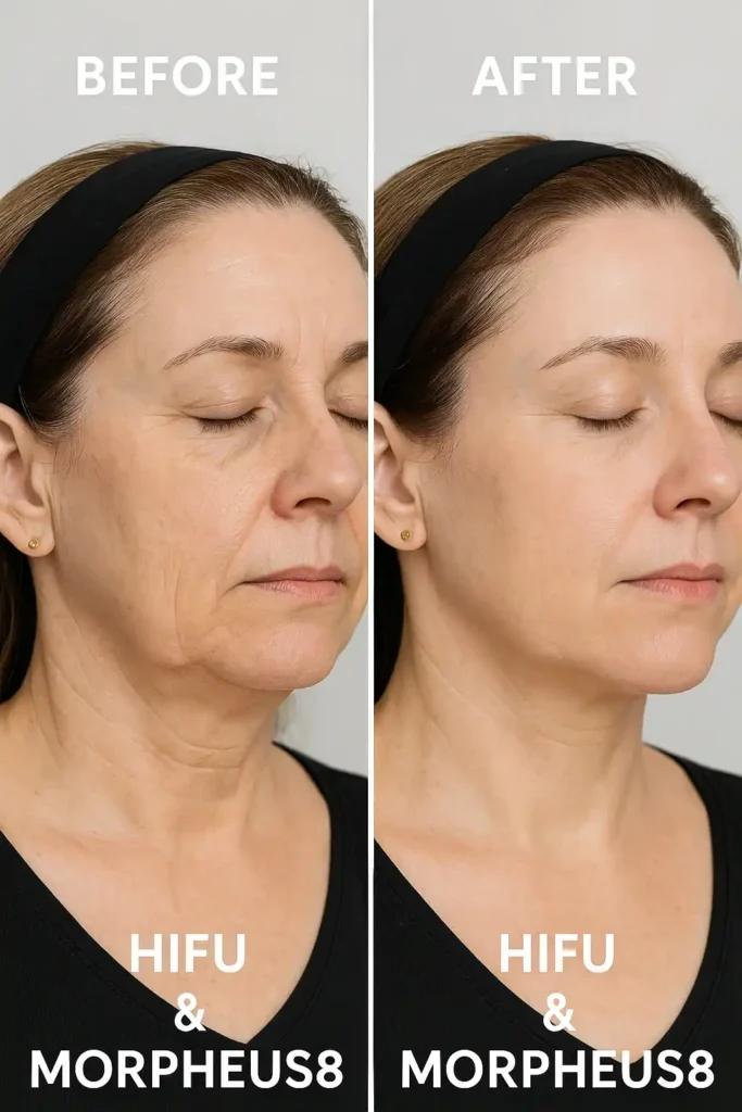 HIFU & Morpheus8 treatment results Suffolk - book in today!