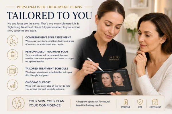 book a consultation about your ultimate lift and tighten treatment Suffolk
