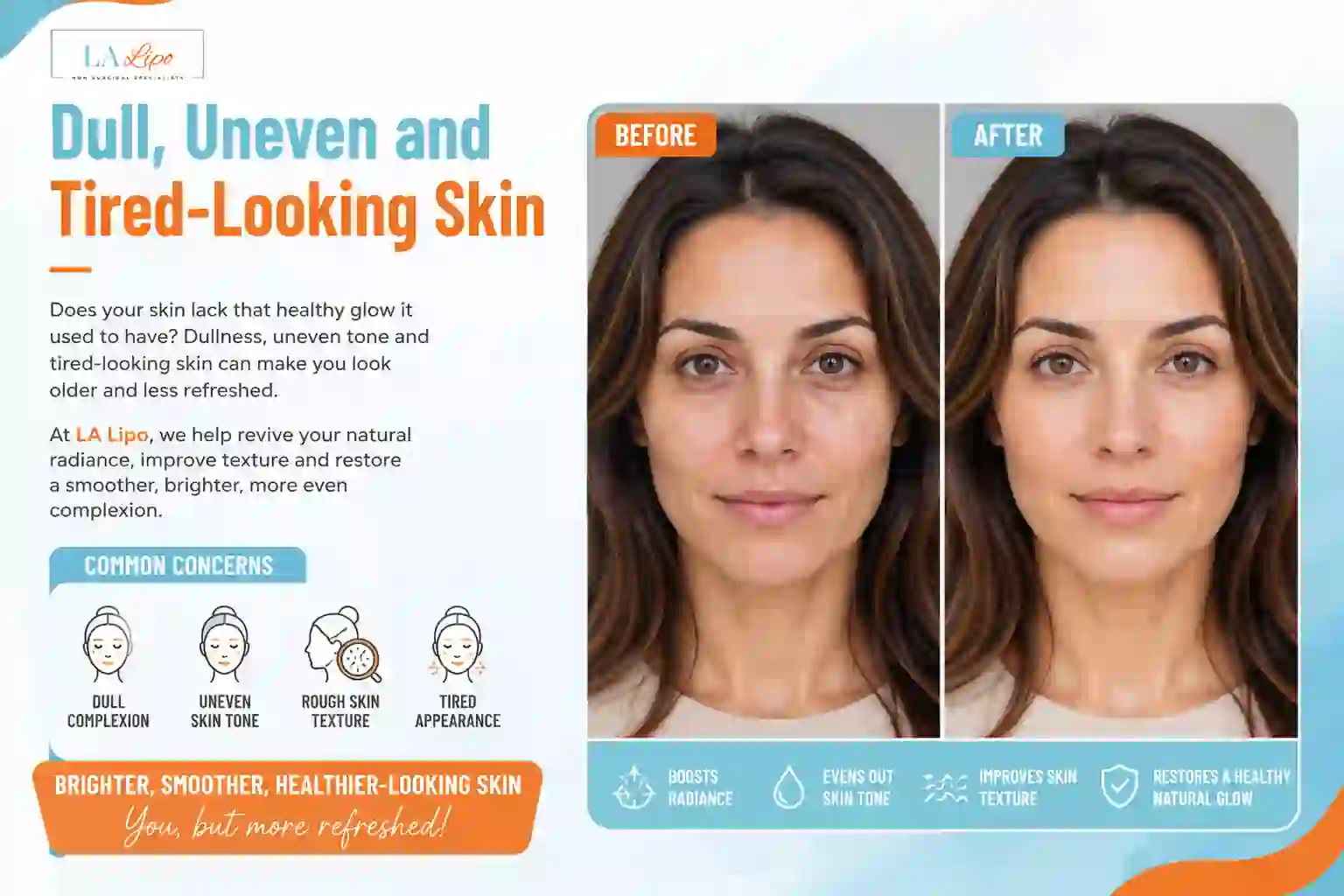 Sign #5: Dull, Uneven and Tired-Looking Skin Suffolk